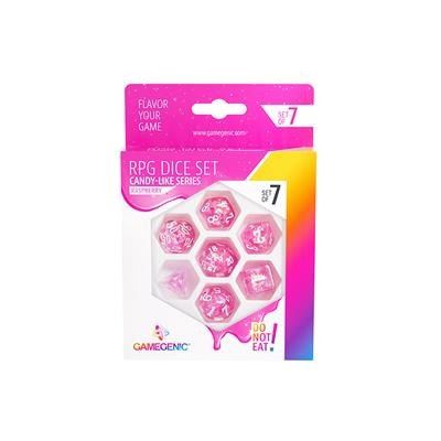 Gamegenic Candy-like Series - Raspberry - RPG Dice Set (7pcs) GGS50009M