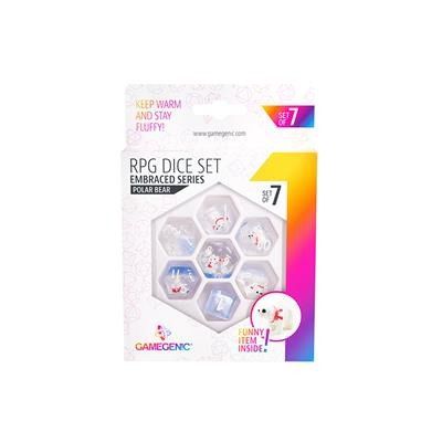 Gamegenic Embraced Series - Polar Bear - RPG Dice Set (7pcs) GGS50003M
