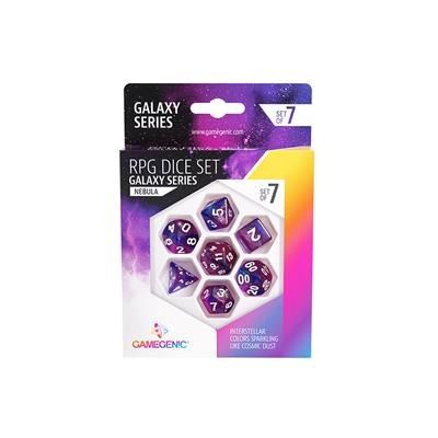 Gamegenic Galaxy Series - Nebula - RPG Dice Set (7pcs) GGS50017M
