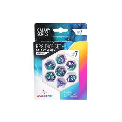 Gamegenic Galaxy Series - Neptune - RPG Dice Set (7pcs) GGS50013M
