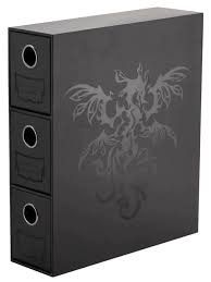 Dragon Shield Fortress Card Drawers BLACK AT-33700