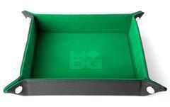 MDG Velvet Folding Dice Tray/Green - MDG535