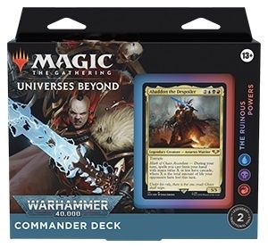 Universes Beyond: Warhammer 40K - The Ruinous Powers Commander Deck