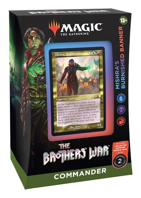 The Brothers&#39; War Commander Deck - Mishra&#39;s Burnished Banner