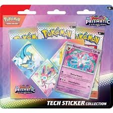 Pokemon Prismatic Evolutions - Tech Sticker Collection - Sylveon