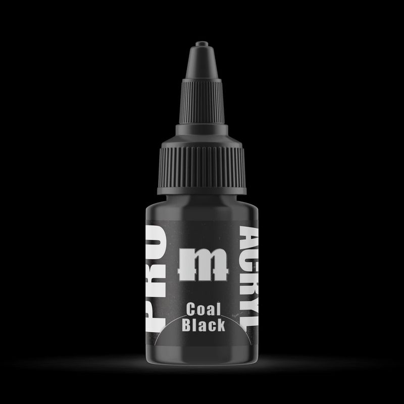 002 -Pro Acryl Coal Black