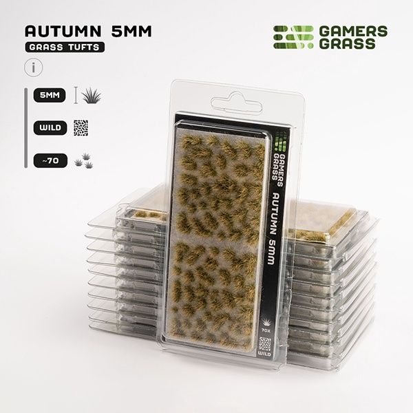 Autumn 5mm Tuft - Wild