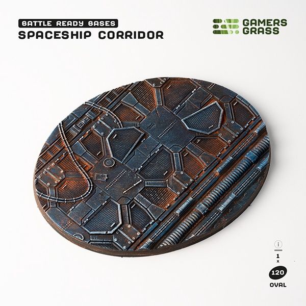 Battle Ready Bases - Spaceship Corridor 120mm x 1