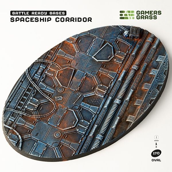 Battle Ready Bases - Spaceship Corridor 170mm x 1