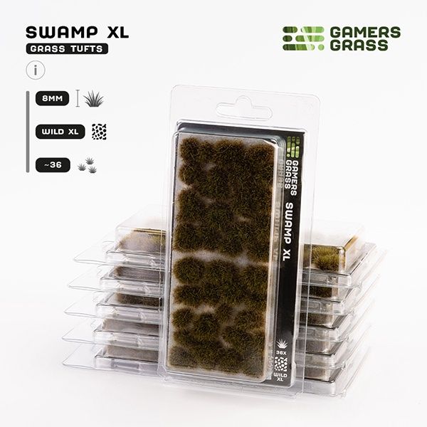 Swamp XL 8mm Tuft - Wild