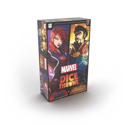 Dice Throne Marvel 2-Hero Box 2-Blk Widow &amp; Dr. Strange