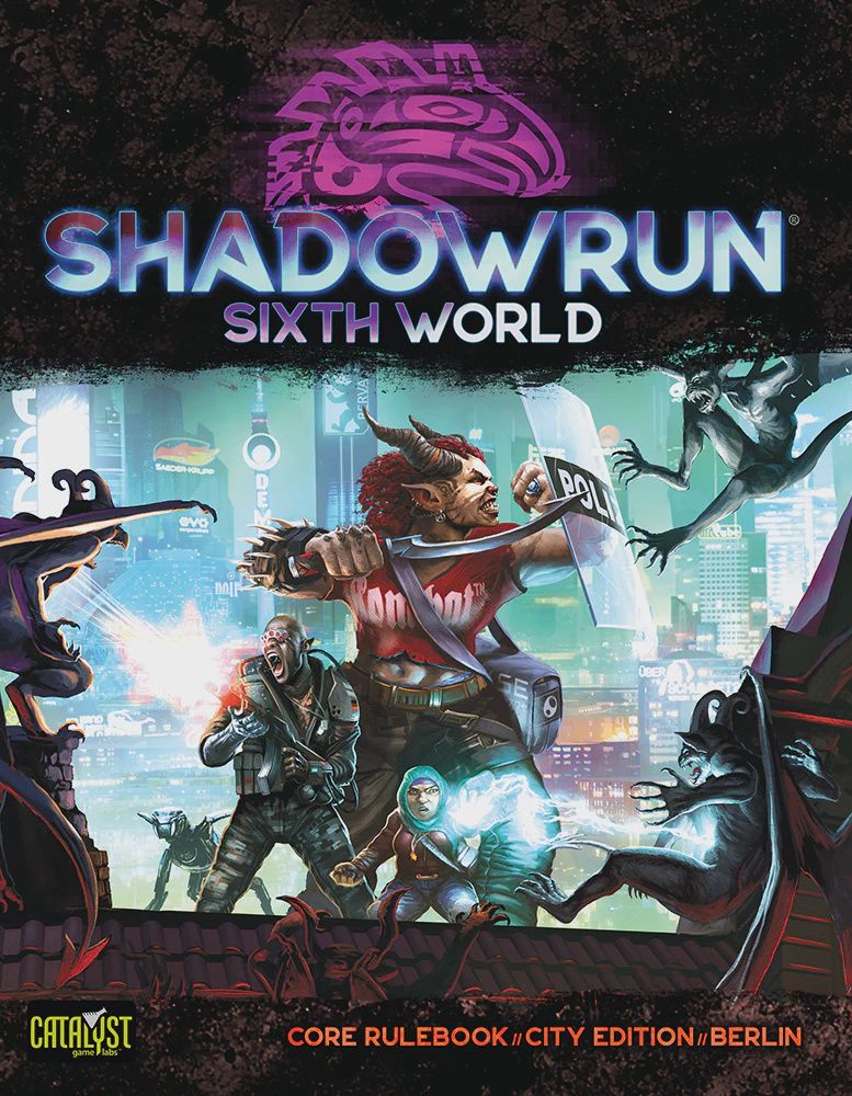 Shadowrun, 6e: Sixth World Core Rulebook- City Edition Berlin