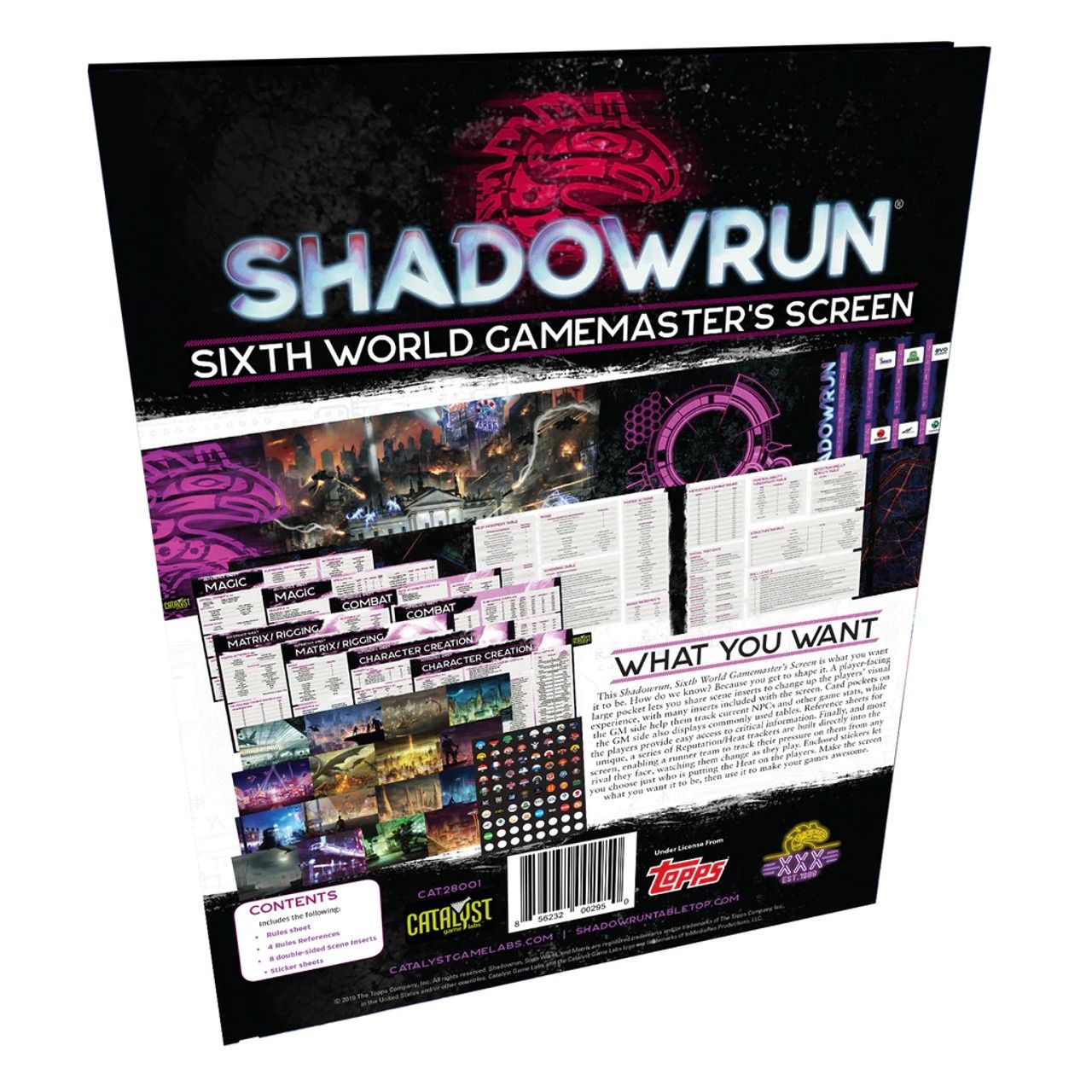 Shadowrun: 6th Edition: Sixth World: Gamemaster&#39;s Screen