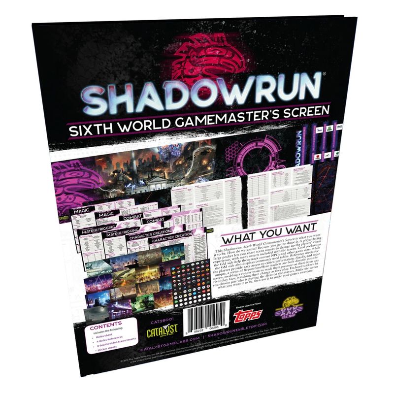 Shadowrun: 6th Edition: Sixth World: Gamemaster&#39;s Screen