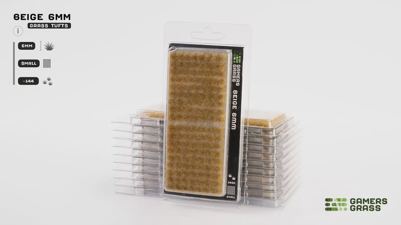 Biege 6mm Tuft - Wild