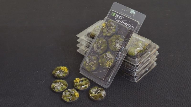 Battle Ready Bases - Highland 40mm x 5