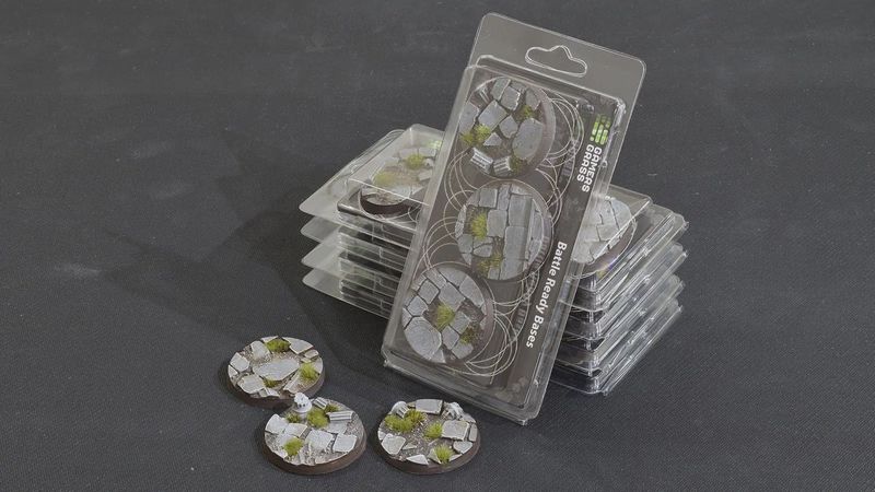 Battle Ready Bases - Temple 50mm x 3