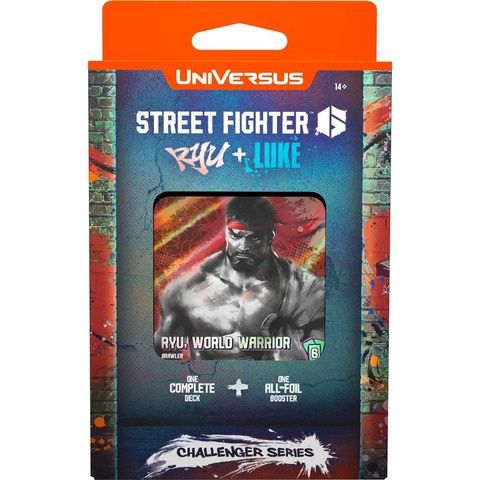 Street Fighter - Challenger Series Deck: Ryu &amp; Luke