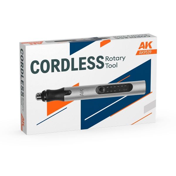 AK Interactive Cordless Rotary Tool with Accessories