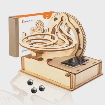 Solar Wooden Marble Runs For Kids 8-12 3D Puzzles