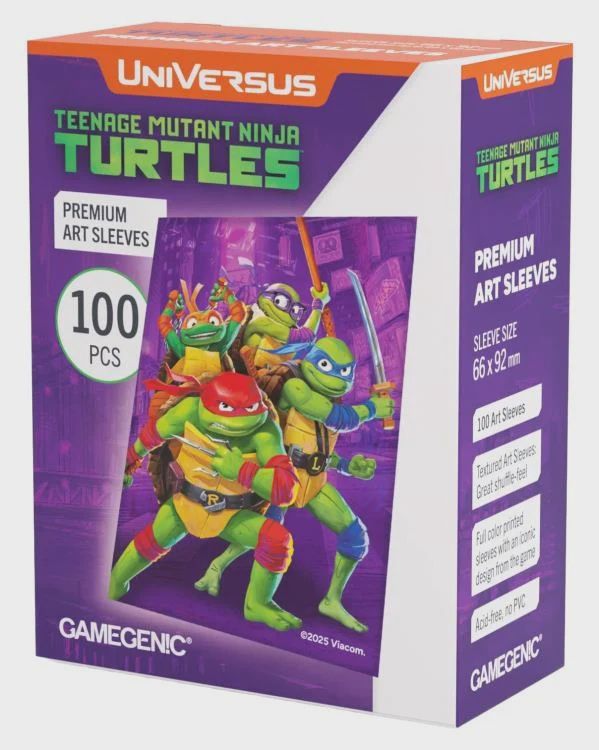 Teenage Mutant Ninja Turtles UniVersus Premium Art Sleeves (100 Count)