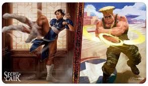 Ultra Pro Secret Lair Playmat - Chun-Li, Countless Kicks &amp; Guile, Sonic Soldier