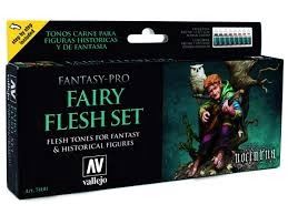Vallejo: Fantasy Pro: Fairy Flesh Set (8)
