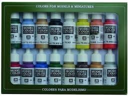Vallejo: Model Color: Basic Colors USA Set (16)