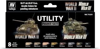 Vallejo: Utility: World War Paint Set (8)