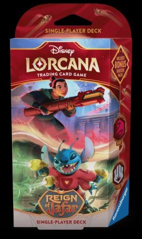 Reign of Jafar Starter Deck - Ruby &amp; Steel (Mulan &amp; Stitch)