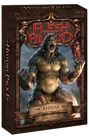 History Pack 1 - Rhinar - Blitz Deck