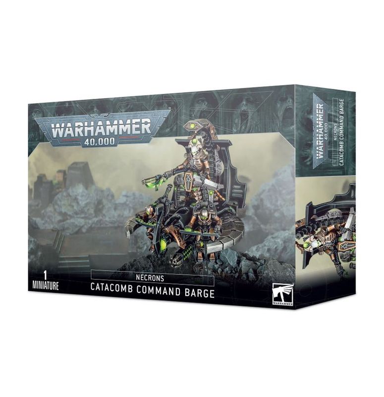49-12 Necron Catacomb Command Barge / Annihilation Barge