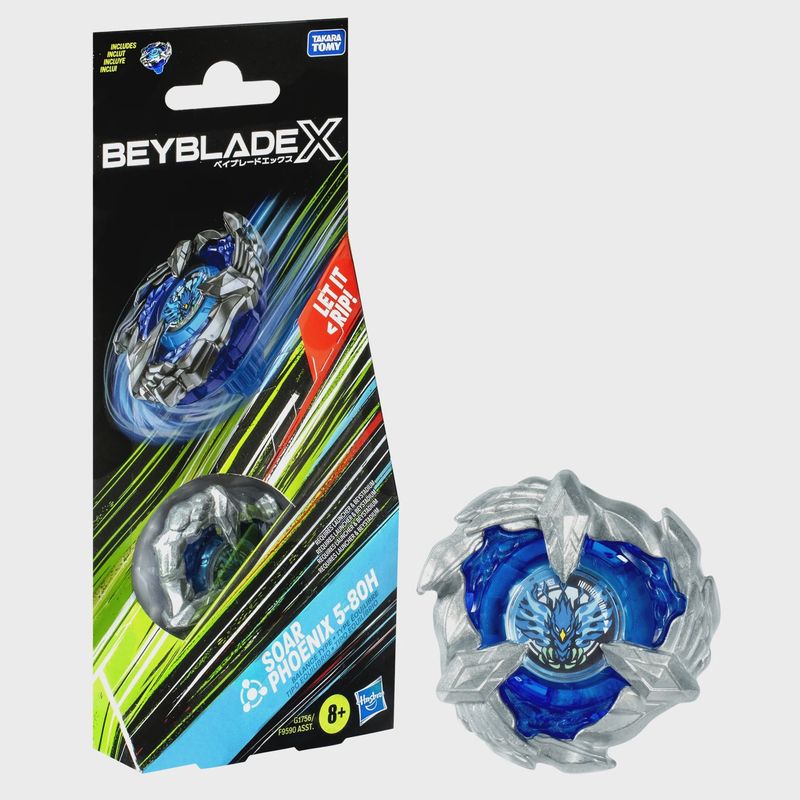 Beyblade X Soar Phoenix 5-80H Booster Pack Set with Balance Type Top
