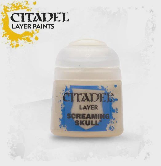 22-33 Layer: Screaming Skull (12ML)