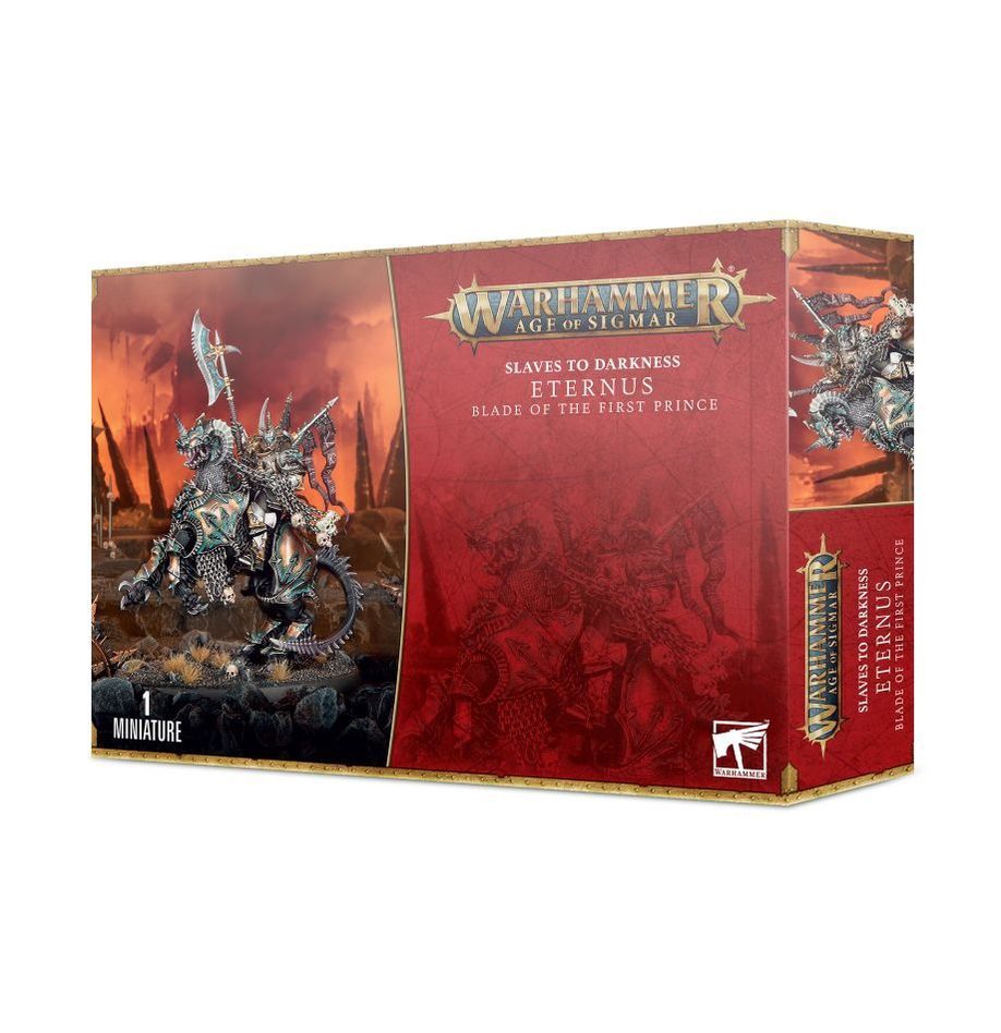 83-66 Eternus, Blade of The First Prince / Chaos Lord on Daemonic Mount