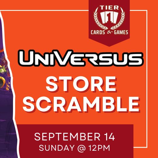 UniVersus Store Scramble