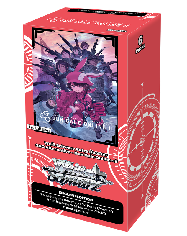 Weiss Schwarz: Extra Booster Sword Art Online Alternative – Gun Gale Online – 2