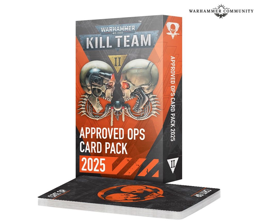 102-63 Kill Team: Approved Ops Card Pack 2025 [Pre 9/20]