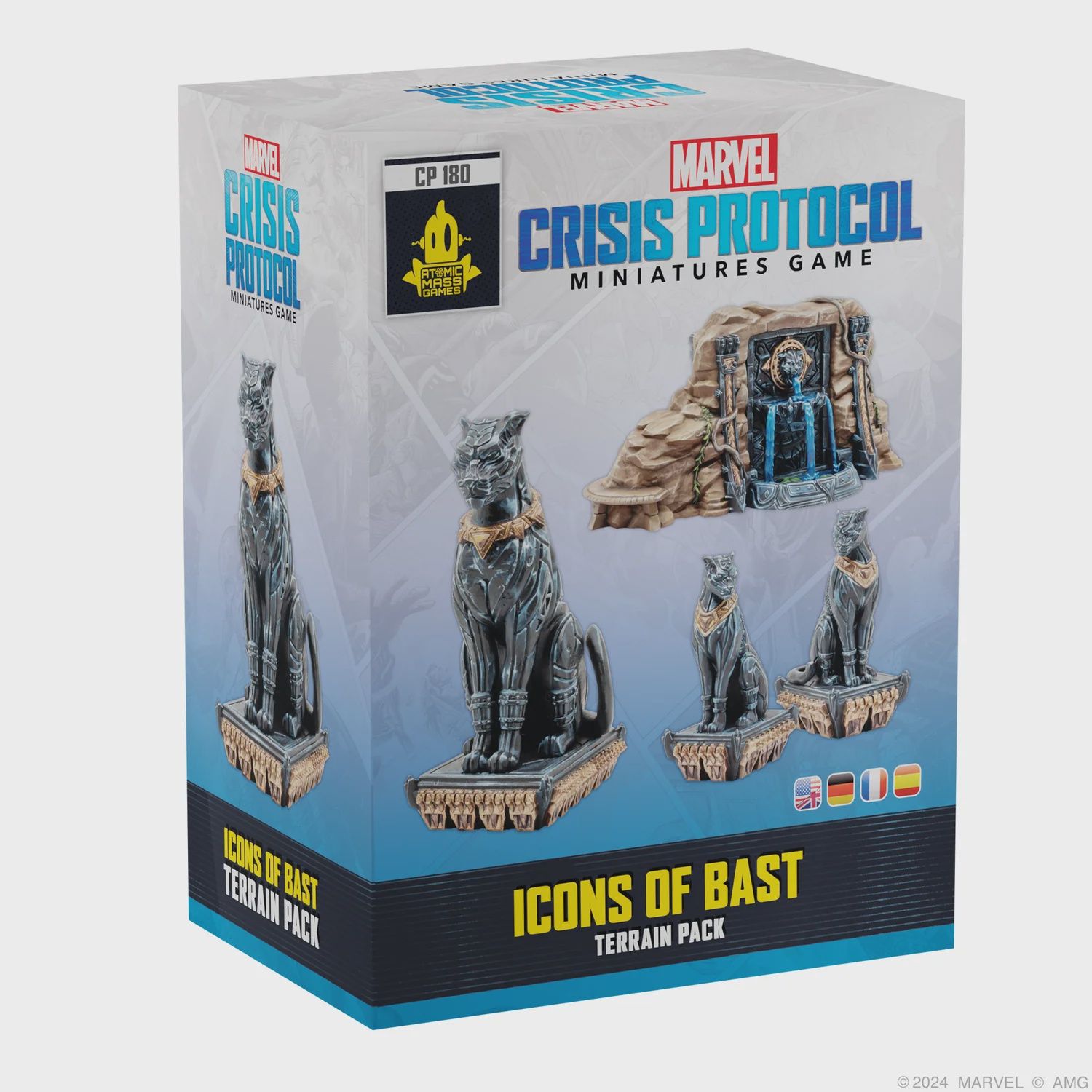 Marvel: Crisis Protocol - Icons of Bast Terrain Pack