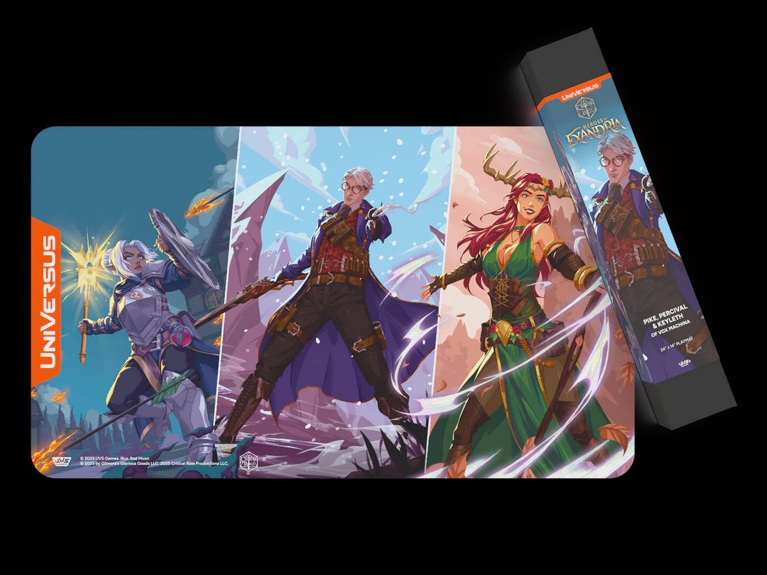 Critical Role Heroes of Exandria: Pike, Percival, Keyleth - Playmat