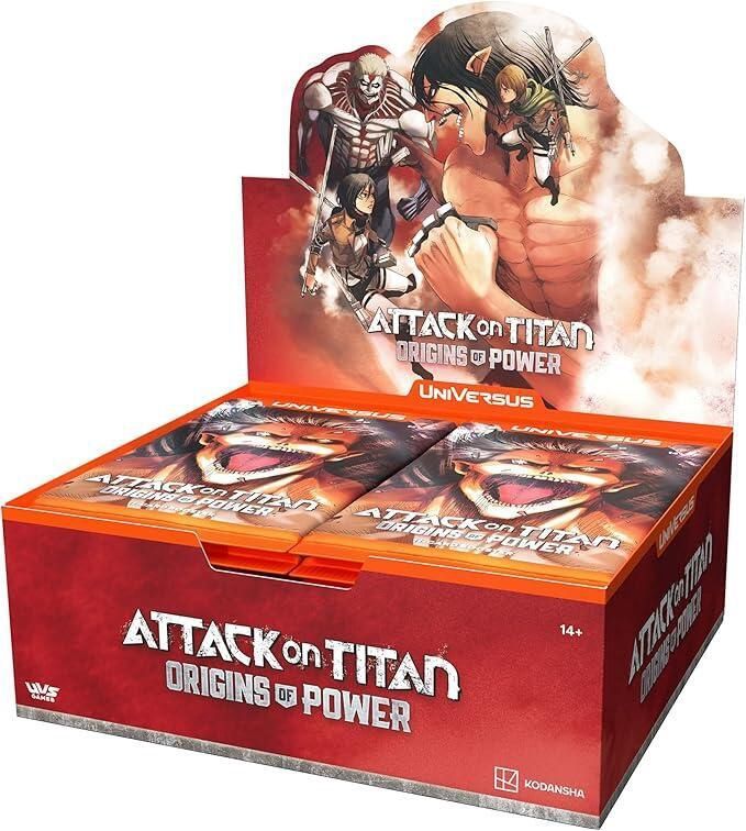 Attack on Titan - Origins of Power Booster Box