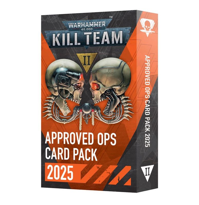 102-63 Kill Team: Approved Ops Card Pack 2025