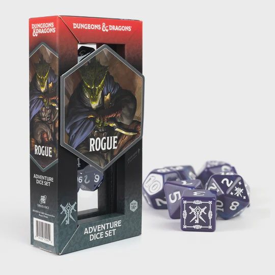 Dungeons &amp; Dragons Adventure Dice - Rogue: Purple