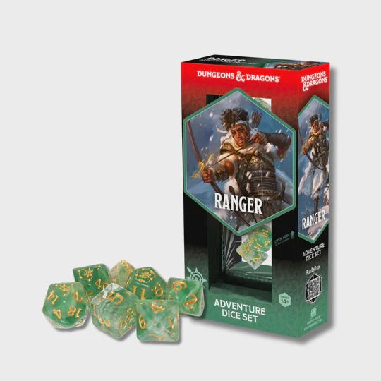 Dungeons &amp; Dragons Adventure Dice - Ranger: White / Green