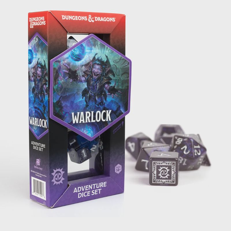Dungeons &amp; Dragons Adventure Dice - Warlock: Purple