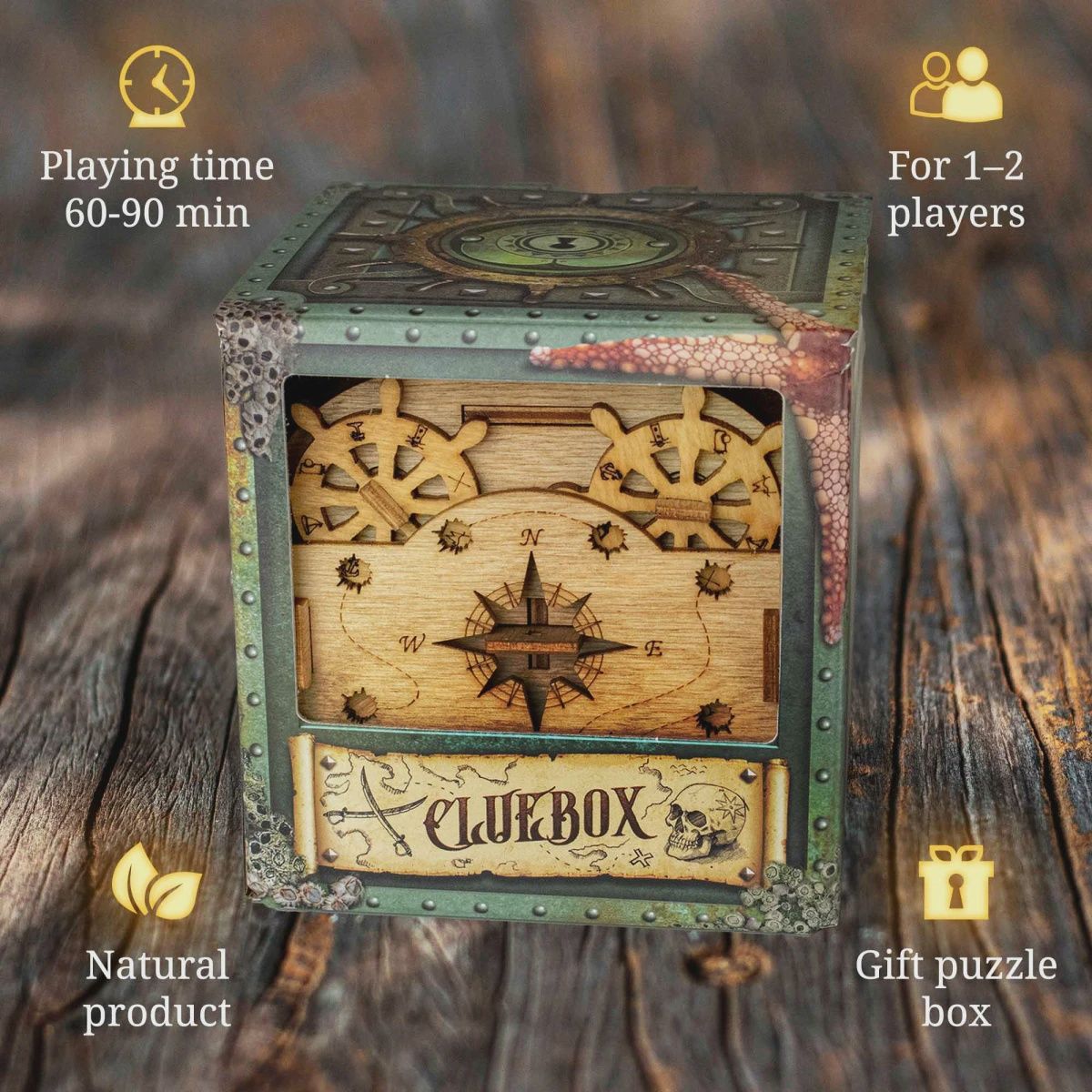 Cluebox - Escape Room in a Box. Davy Jones Locker