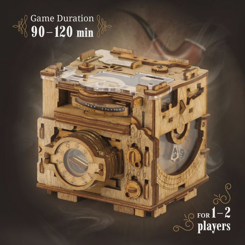 Cluebox - Escape room in a box. Sherlock&#39;s Camera