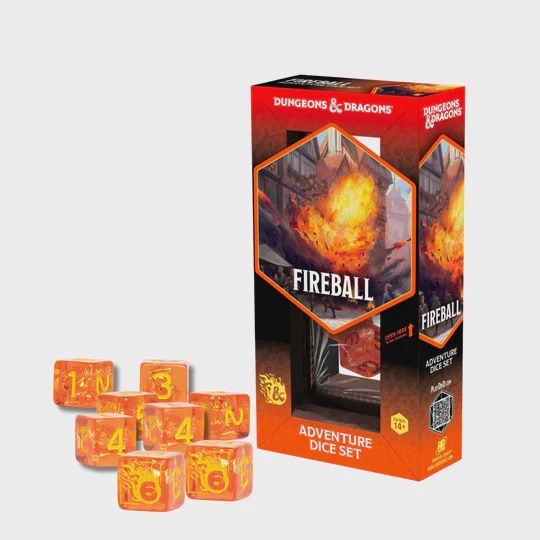 Dungeons &amp; Dragons Adventure Dice - Fireball