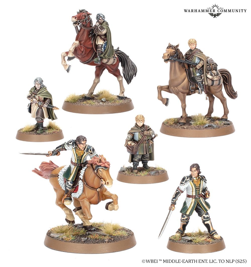 30-99 Fréaláf Hildeson™, Olwyn™ &amp; Lief™, Heroes of Rohan
