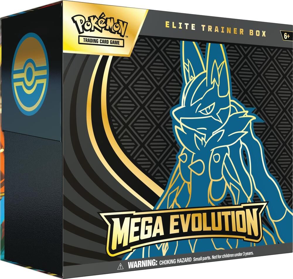 Pokemon- Mega Evolution Elite Trainer Box (Lucario) - ME01